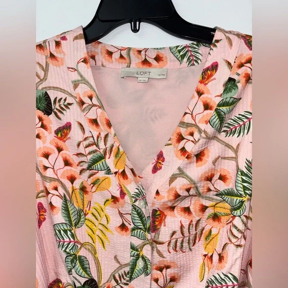 Loft floral midi dress - Picture 3 of 6